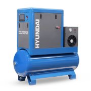 Hyundai HYSC100500DVSD 10hp 500L Permanent Magnet Screw Air Compressor with Dryer 145 Psi / 10 Bar